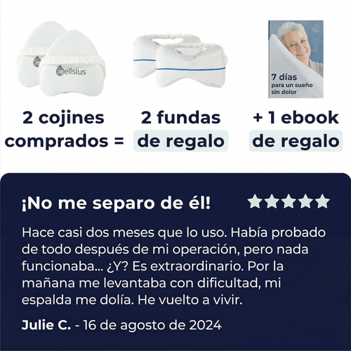 Cojín Ortopédico de Rodilla Cellsius