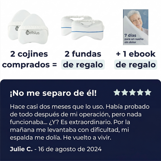 Cojín Ortopédico de Rodilla Cellsius